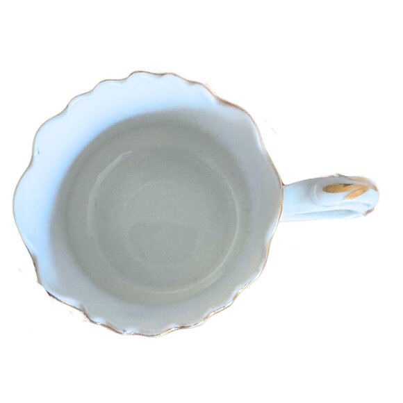 Lobster Creamer and Saucer Stamped ESD Japan Hand Painted Porcelain MCM Vintage - Picture 4 of 7